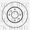 BORG & BECK BBD5063 Brake Disc